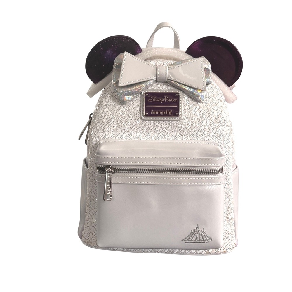 Disney Loungefly Minnie Mouse Main Attraction Space Mountain MMA Backpack NEW
